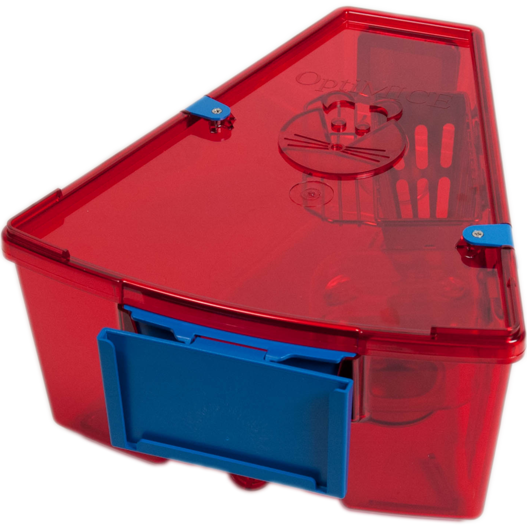 Optimice Standard Cage Top, Red - Animal Care Systems