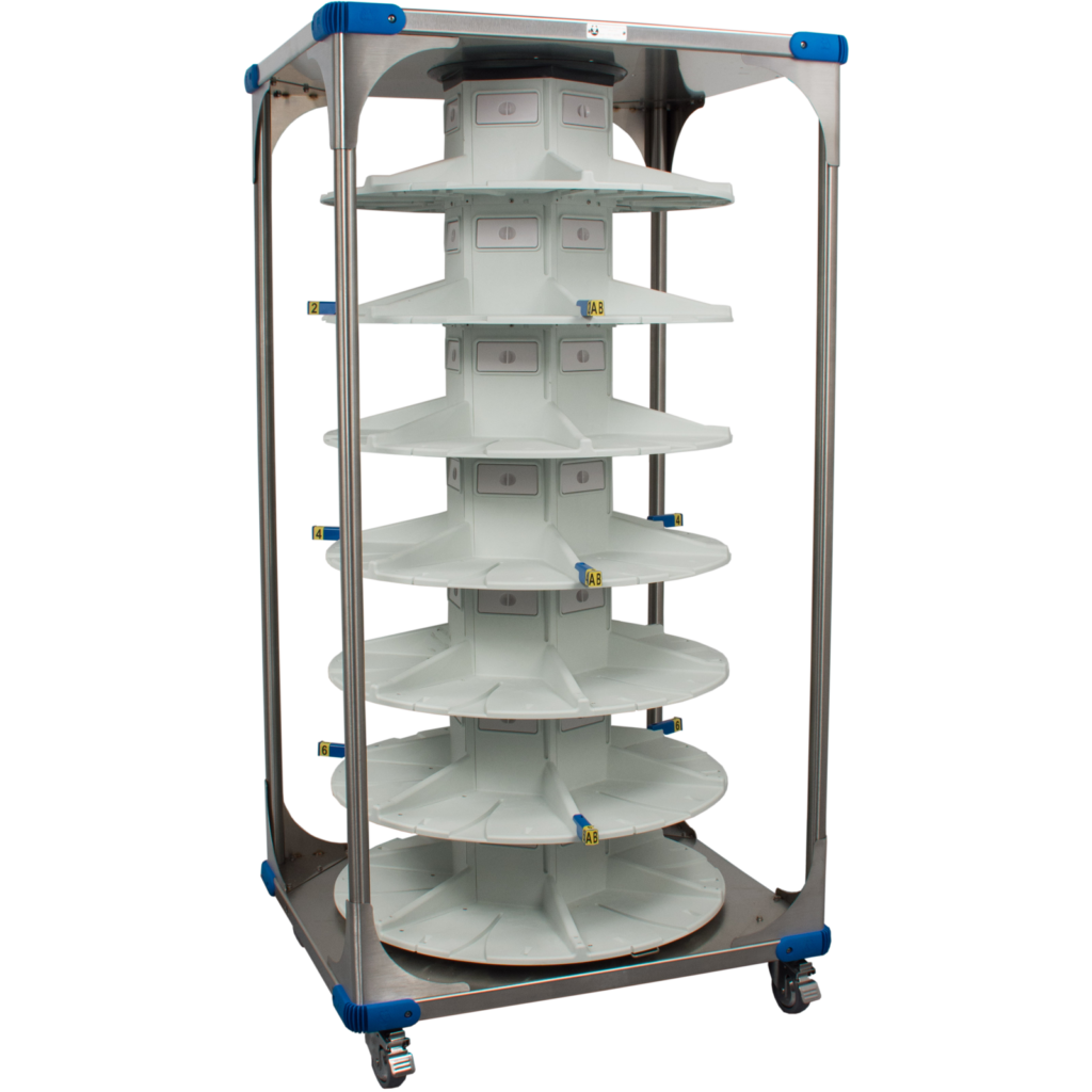 Optirat GenII Rack, RackMounted Avidity/Edstrom Valves Animal Care