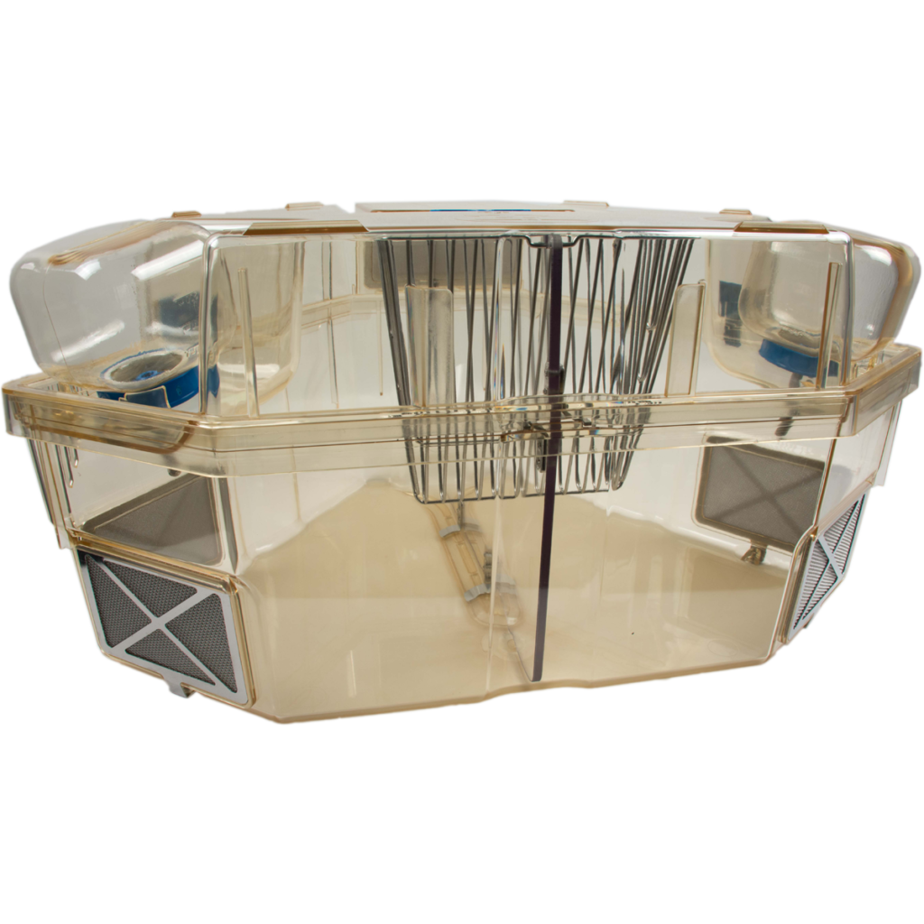 Optirat Plus Cage Divider without Social Holes, Feeder included