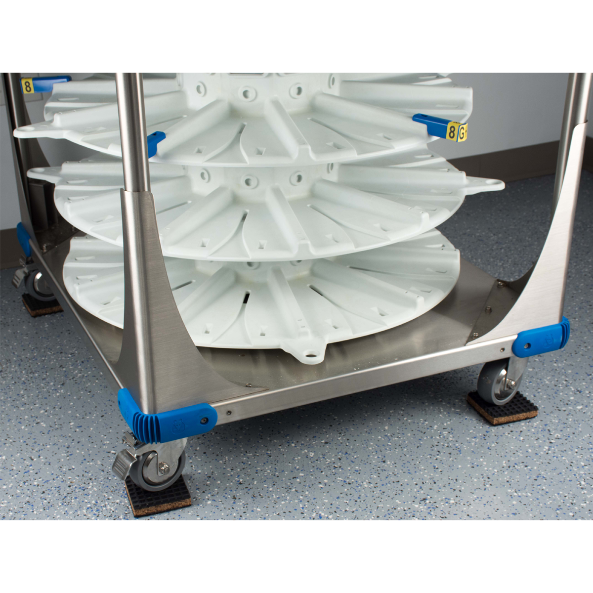 MASON MBSW8X8 Vibration Isolator Pad – 1” Height – 2LVR1 – Industrial Grade